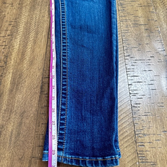 Seven7 Women's Straight Leg Jeans in Deep Blue - Picture 10 of 13